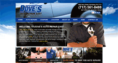 Desktop Screenshot of dovesautorepair.com